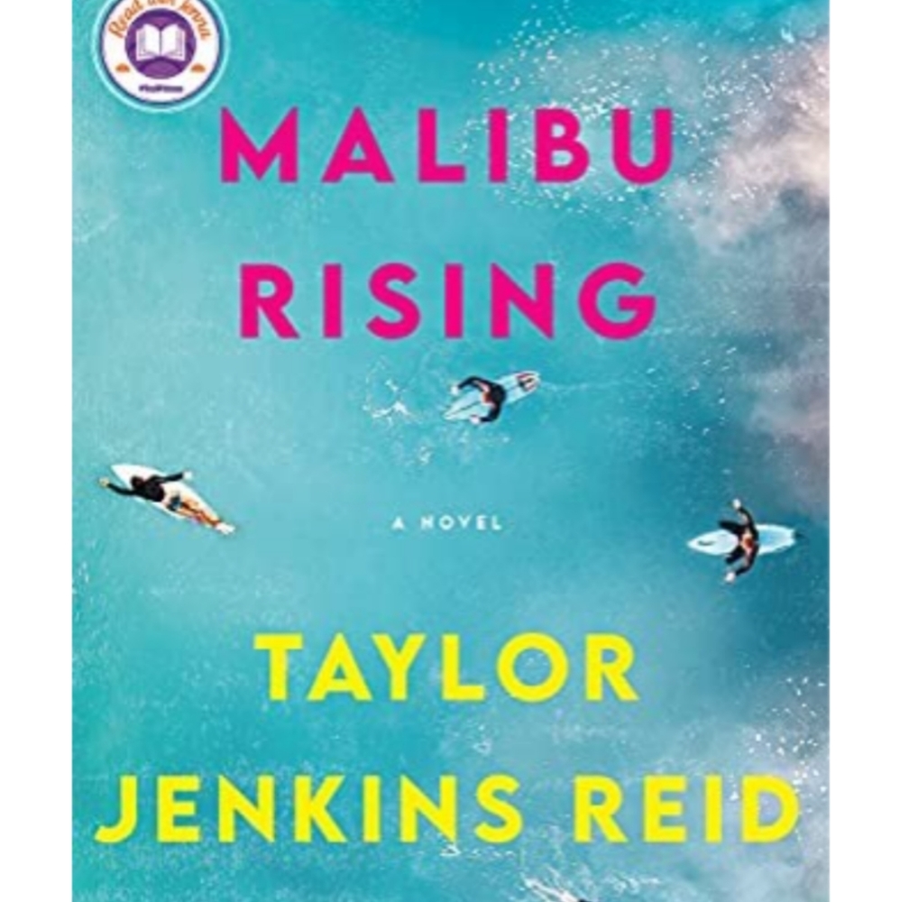 Malibu Rising Hard Cover Book - Like NEW